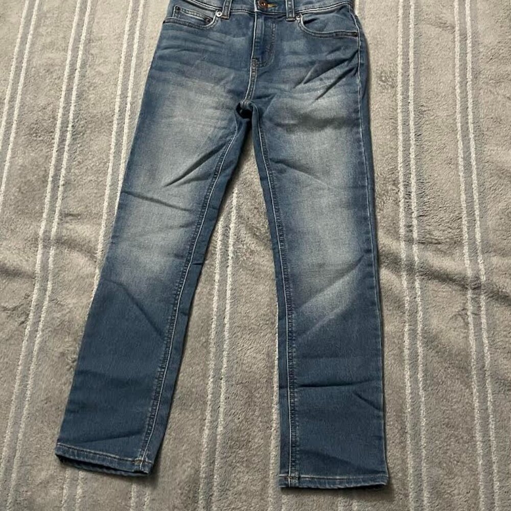 Distressed Knit Denim jeans size 10